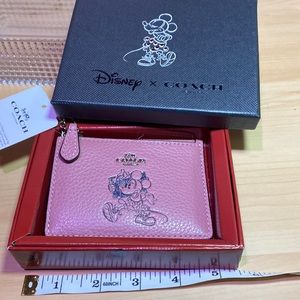 NWT Disney x Coach Minnie Mouse skinny ID
